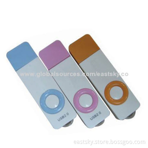 Custom USB drive, Fashionable with Hot-swap and Plug-and-play Features/No Driver Needed/USB 2.0